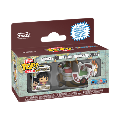 Bitty POP! Rides: One Piece - Monkey D. Luffy and Thousand Sunny