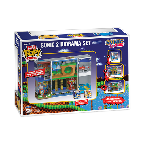 Bitty POP! Bitty Box: Sonic The Hedgehog - Sonic 2 Diorama Set