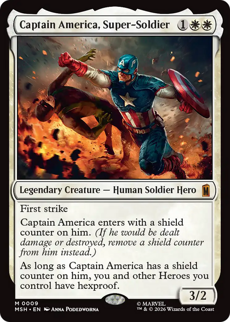Captain America, Super-Soldier (Foil)