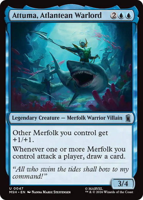 Attuma, Atlantean Warlord (Foil)