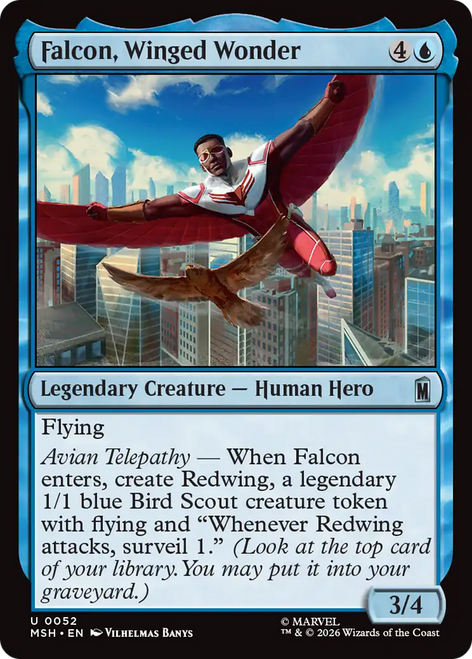 Falcon, Winged Wonder (Foil)