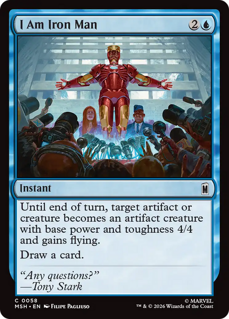 I Am Iron Man (Foil)