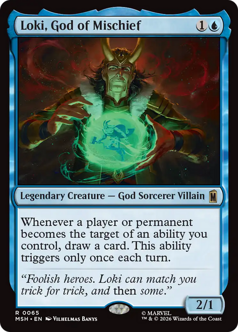 Loki, God of Mischief (Foil)