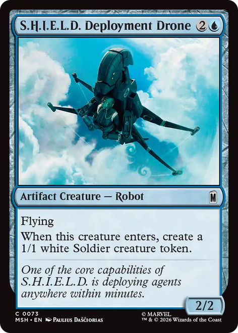 S.H.I.E.L.D. Deployment Drone (Foil)