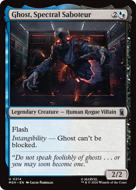 Ghost, Spectral Saboteur (Foil)