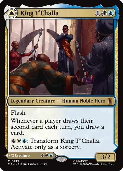 King T'Challa // Black Panther, Hope Enduring (Foil)
