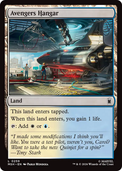 Avengers Hangar (Foil)