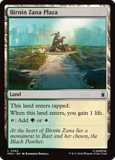 Birnin Zana Plaza (Foil)