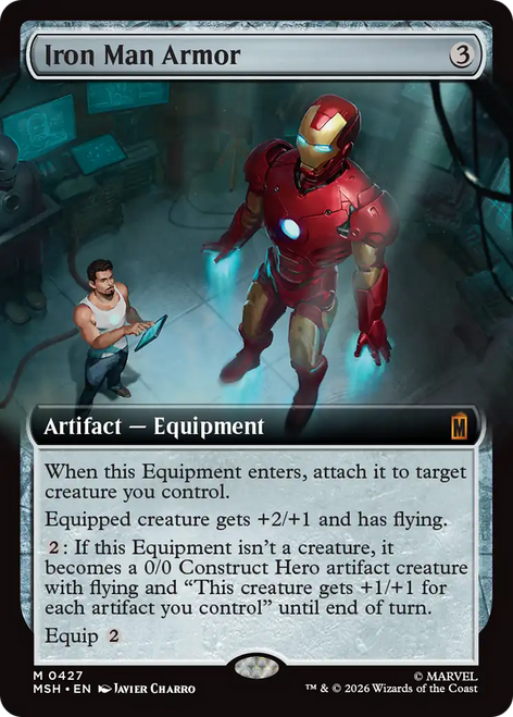 Iron Man Armor (Extended Art Foil)