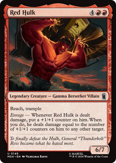 Red Hulk (Foil)