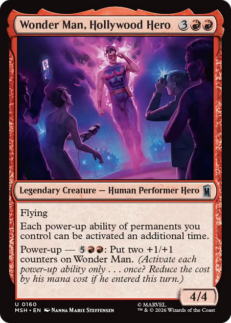 Wonder Man, Hollywood Hero (Foil)