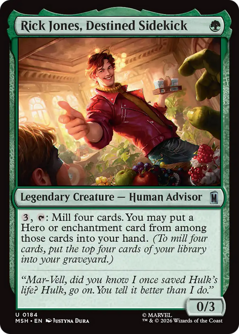 Rick Jones, Destined Sidekick (Foil)