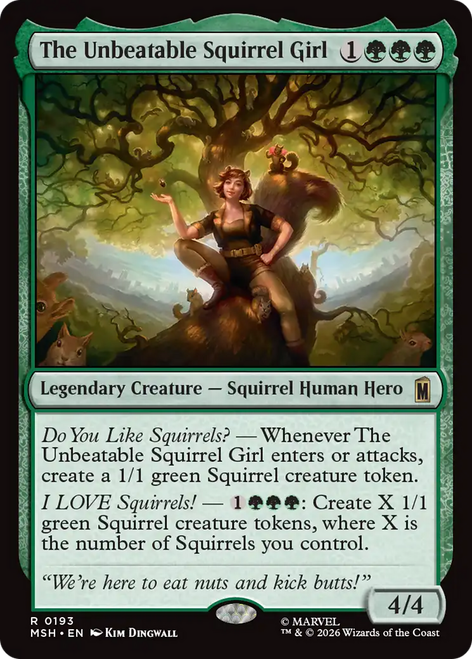 The Unbeatable Squirrel Girl (Foil)