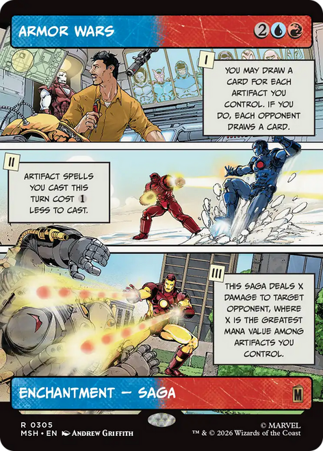Armor Wars (Borderless Panel Foil)