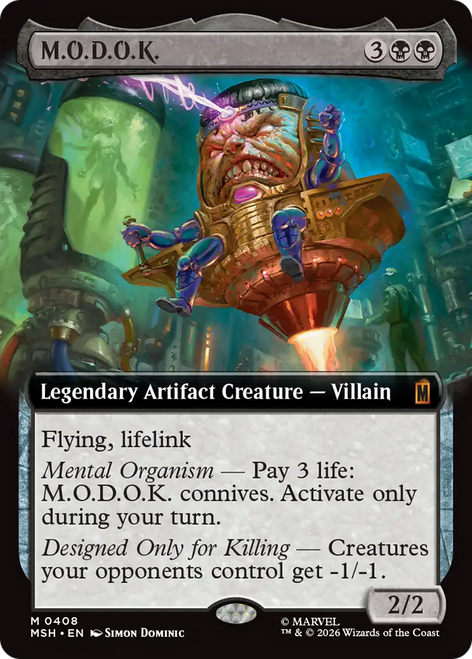 M.O.D.O.K. (Extended Art Foil)