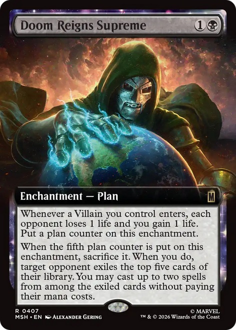 Doom Reigns Supreme (Extended Art Foil)