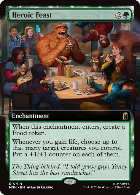 Heroic Feast (Extended Art Foil)