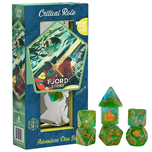 Critical Role: The Mighty Nein Adventure Dice - Fjord Stone
