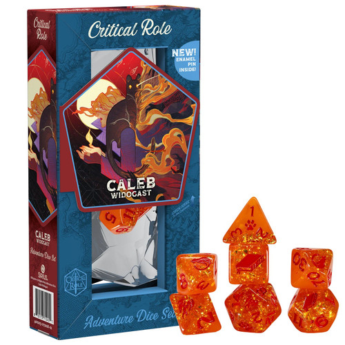 Critical Role: The Mighty Nein Adventure Dice - Caleb Widogast