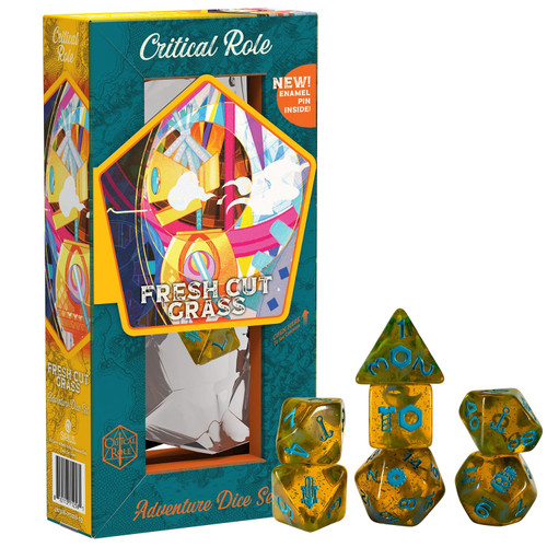 Critical Role: Bells Hells Adventure Dice - Fresh Cut Grass