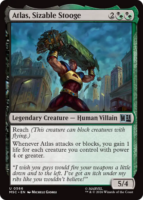 Atlas, Sizable Stooge (Foil)