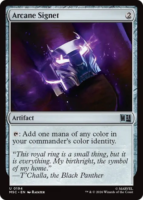 Arcane Signet (#194) (Surge Foil)