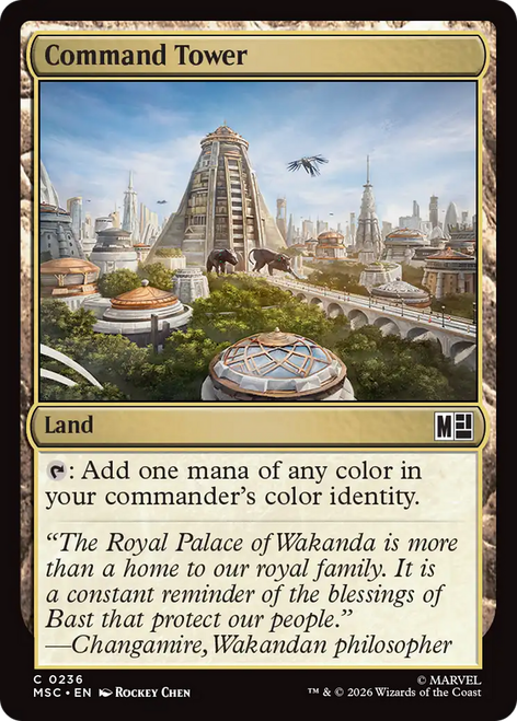 Command Tower (#236) (Surge Foil)