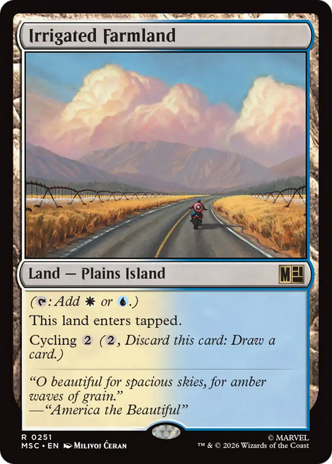 Irrigated Farmland (Surge Foil)