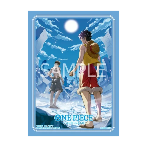 One Piece Card Game: Official Sleeve 15 - Luffy & Ace