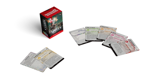 Dungeons & Dragons Reference Cards - Spells: Levels 0-1