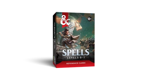 Dungeons & Dragons Reference Cards - Spells: Levels 0-1
