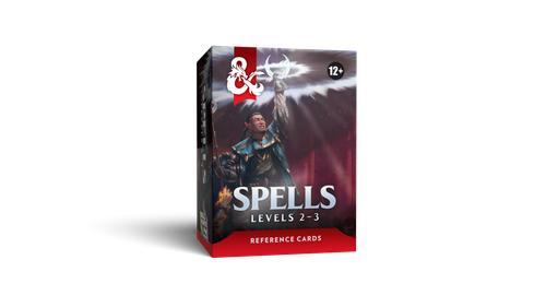 Dungeons & Dragons Reference Cards - Spells: Levels 2-3