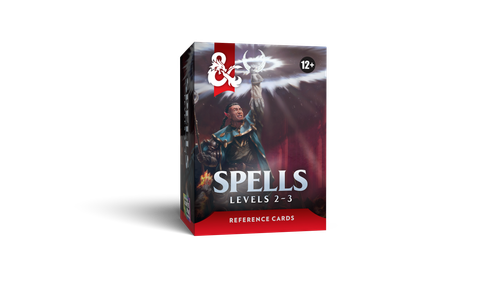 Dungeons & Dragons Reference Cards - Spells: Levels 2-3