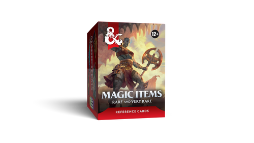 Dungeons & Dragons Reference Cards - Magic Items: Rare and Very Rare