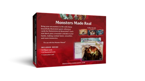 Dungeons & Dragons Reference Cards - Monsters: Animals and NPCs