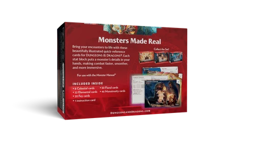 Dungeons & Dragons Reference Cards - Monsters: Mystical and Menacing