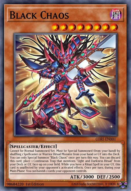 CORI-EN001 Black Chaos (Secret Rare)