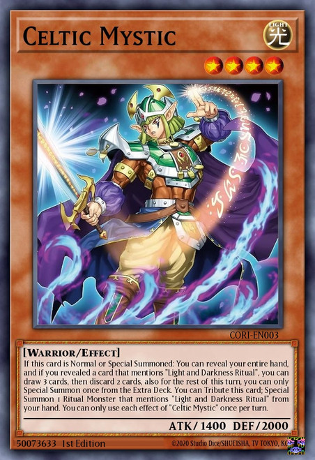 CORI-EN003 Celtic Mystic (Super Rare)