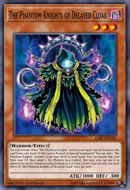 CORI-EN018 The Phantom Knights of Decayed Cloak (Ultra Rare)