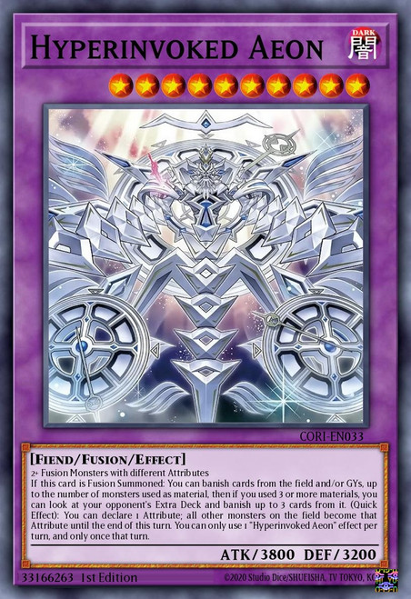 CORI-EN033 Hyperinvoked Aeon (Starlight Rare)