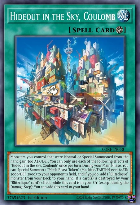 CORI-EN050 Hideout in the Sky, Coulomb (Starlight Rare)