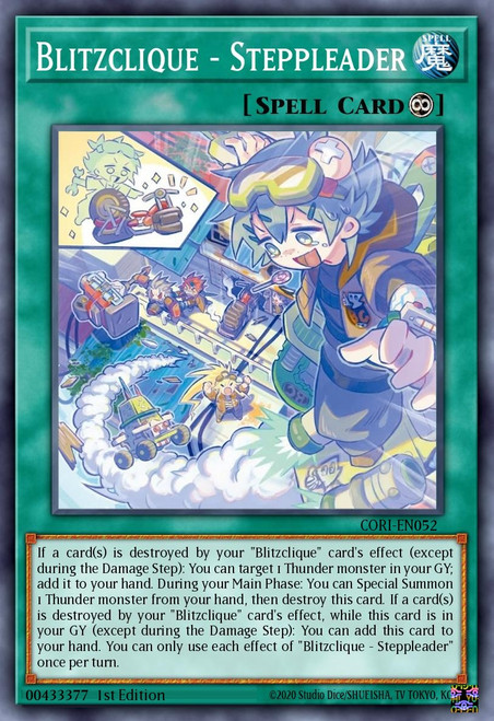 CORI-EN052 Blitzclique - Steppleader