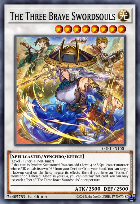 CORI-EN100 The Three Champions of Swordsoul