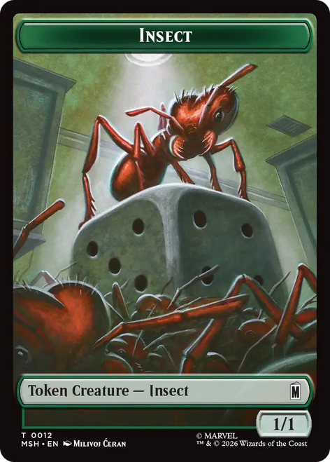 Marvel Super Heroes - Insect Token