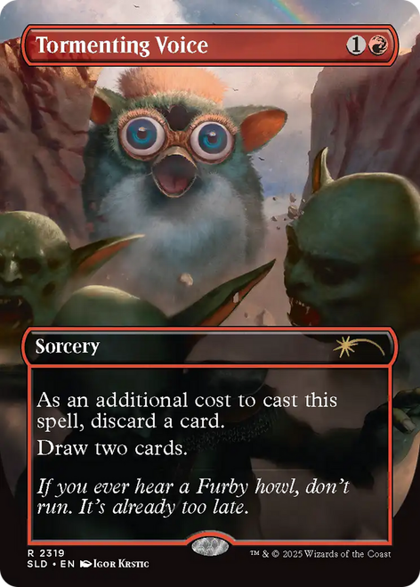 Tormenting Voice (Secret Lair - Furbys: the Gathering)