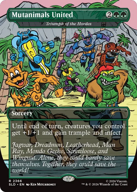 Triumph of the Hordes [Mutanimals United] (Secret Lair - Teenage Mutant Ninja Turtles: The Mighty Mutanimals)