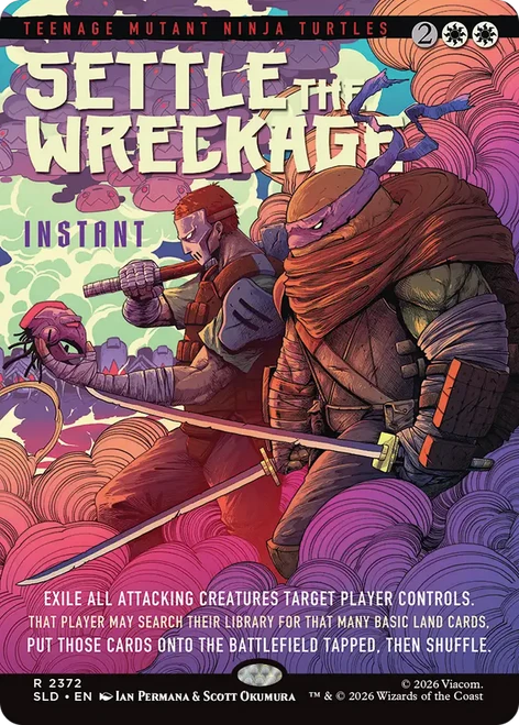 Settle the Wreckage (Secret Lair - Teenage Mutant Ninja Turtles: The Last Ronin)