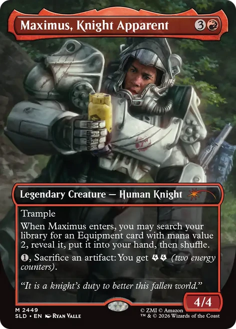 Maximus, Knight Apparent (Secret Lair - Fallout: Beyond Vault 33)
