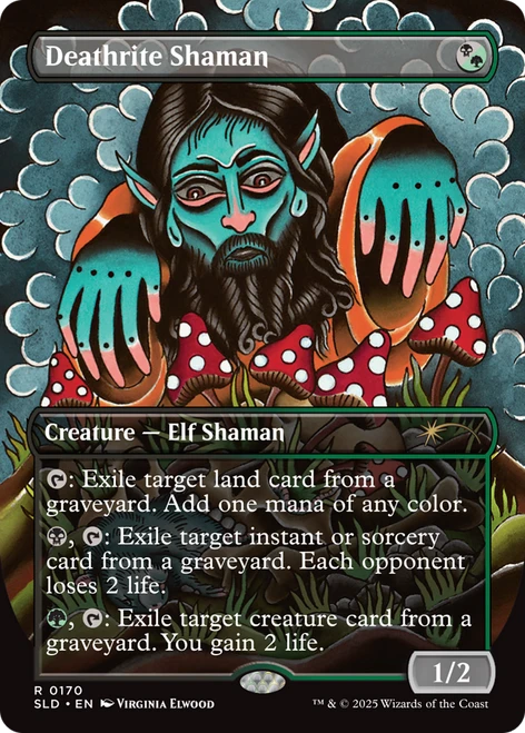Deathrite Shaman (Foil) (Secret Lair - Inked)