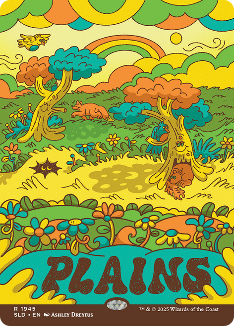 Plains (Foil) (Secret Lair - Flower Power)